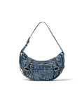 MATIN WASHED DENIM MINI HOBO BAG (預訂)