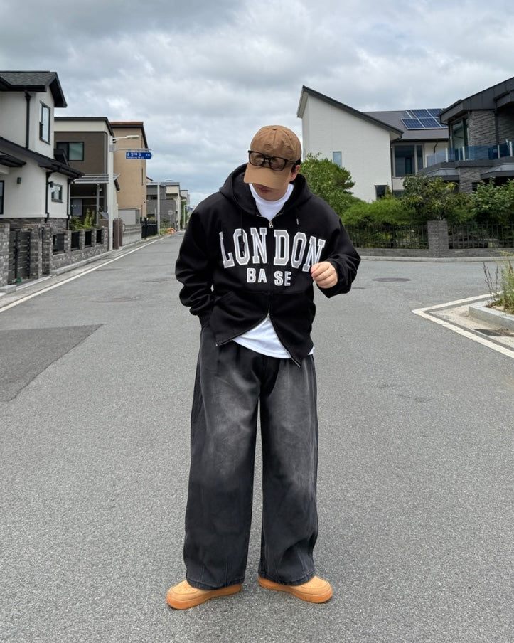 KR 字母LONDON棉質外套